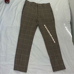 J. Crew ludlow wool plaid slim pants